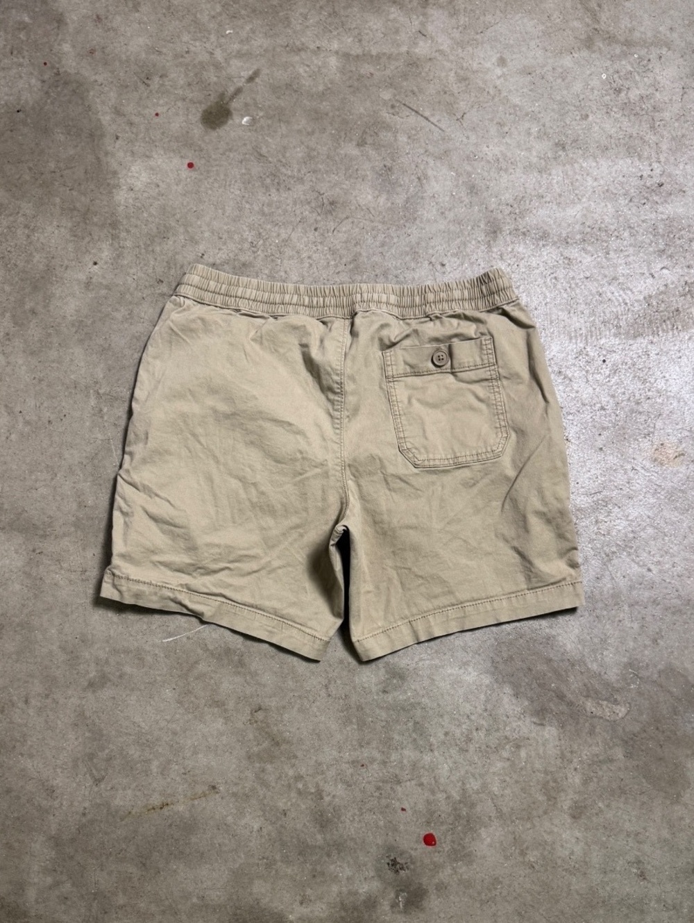 Sonoma Goods For Life Tan Chino Pull On Shorts Size M
